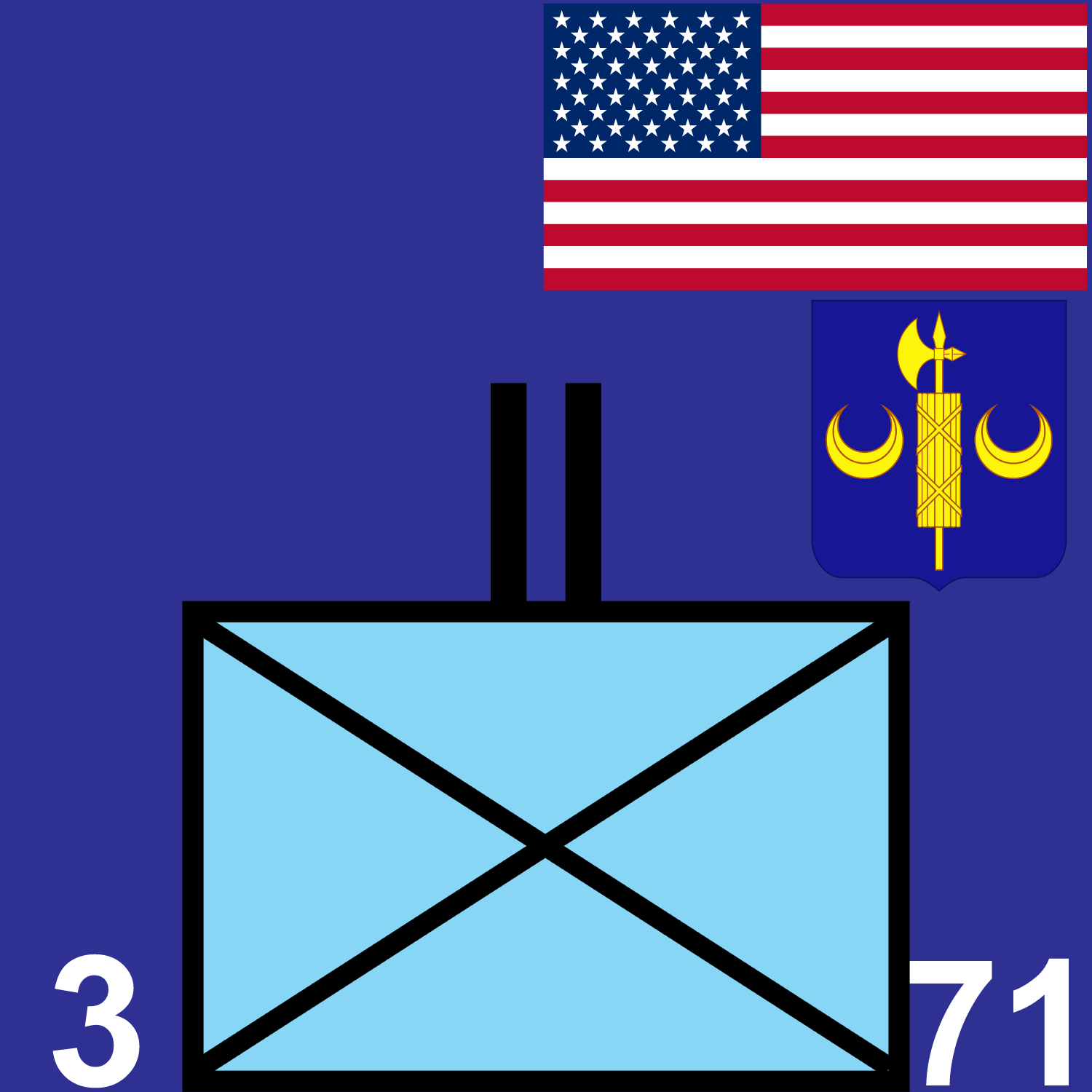 3d Battalion, 71st Infantry Regiment icon